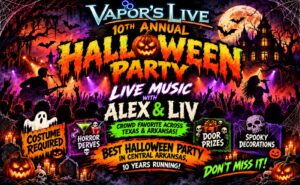 Vapors live 10th Annual Halloween Party